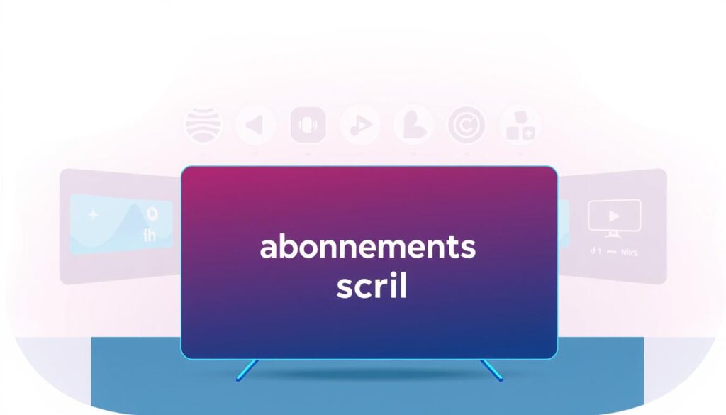 Abonnements flexibles streaming