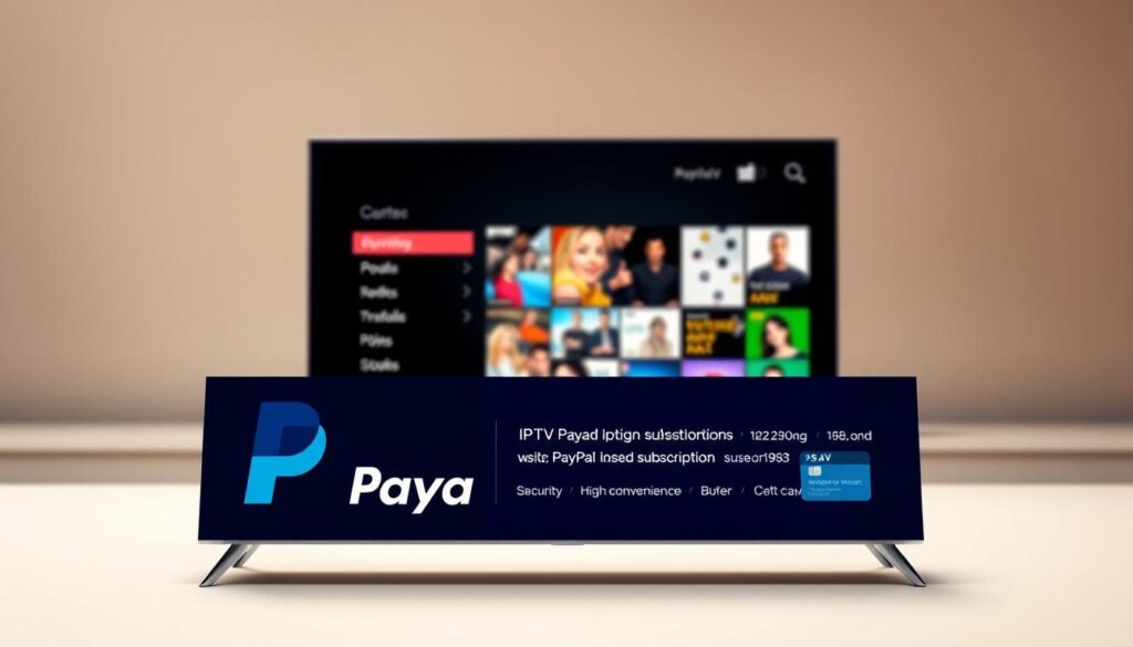Avantages PayPal pour abonnement IPTV