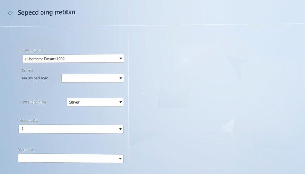 Configuration Compte IPTV