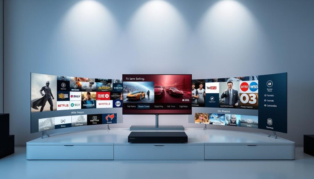 service IPTV diversifié
