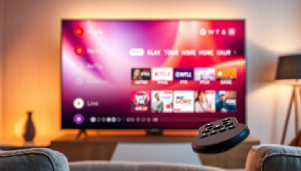 streaming sur télévision connectée